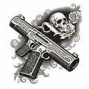 2nd amendment   tattoo design idea