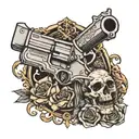 2nd amendment   tattoo design idea