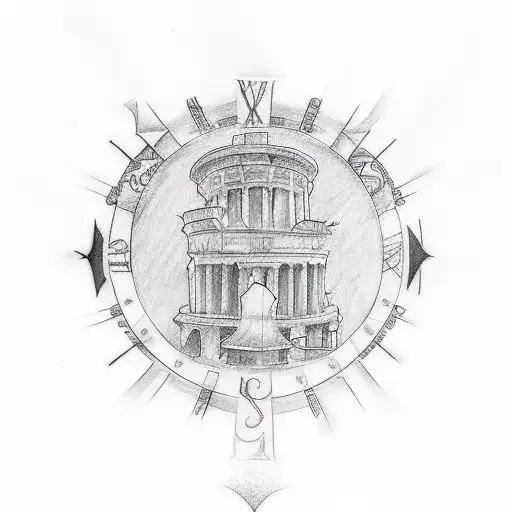 A sketch-style tattoo of the Roman numerals for November 21, 2002, with elements of graffiti art tattoo design idea
