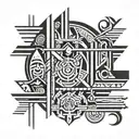 BARS-20 tattoo design idea