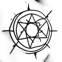 philosopher's Stone  tattoo design idea