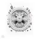 Guitar, Drum, Bass tattoo design idea