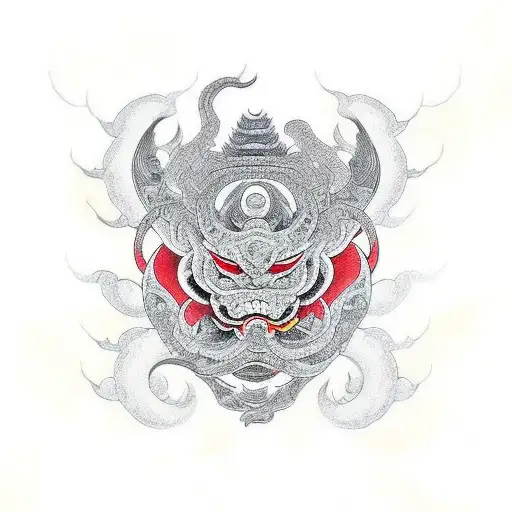 naga tattoo design idea