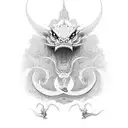 naga tattoo design idea
