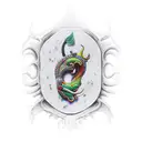 naga tattoo design idea