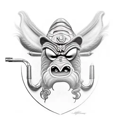 80s, Indiana Jones, Alf,  1977's Spider-man, He-man Action figure tattoo design idea