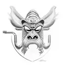 80s, Indiana Jones, Alf,  1977's Spider-man, He-man Action figure tattoo design idea