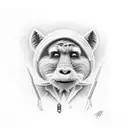 ALF tattoo design idea