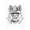 ALF tattoo design idea