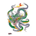 Aiguille du midi chamonix, couloir, green and yellow dragon, ascend, pasd under bridge,  tattoo design idea