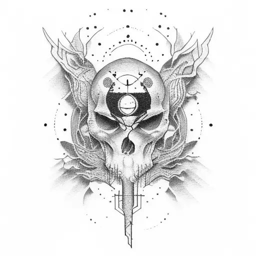 O+ blood type tattoo design idea