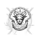 Liberty, independence, integrity tattoo design idea