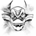 ninja turtle tattoo design idea