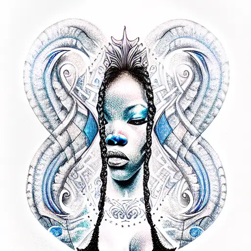 yemaya tattoo design idea