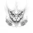 333 tattoo design idea