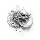 333 tattoo design idea