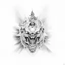 333 tattoo design idea