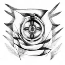 chronos tattoo design idea