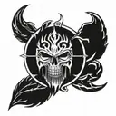 ice nine kills  tattoo design idea