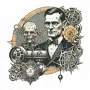 Mathmatic equations, Alan Turing tattoo design idea