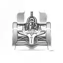 Indianapolis 500, INDYCAR, wing and wheel tattoo design idea