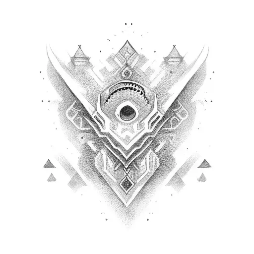 ghungroo with padhant  tattoo design idea