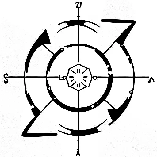 leo and Aquarius zodiac signs  tattoo design idea