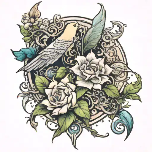 Biblical tattoo design idea