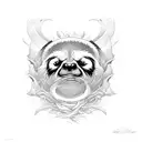 sin of wrath and sin of sloth from the seven deadly sins tattoo design idea