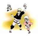 Naruto child to hokage tattoo design idea