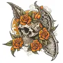 adapt or die tattoo design idea