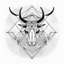 TAURUS  tattoo design idea