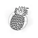 pineapple, space needle, gorge tattoo design idea