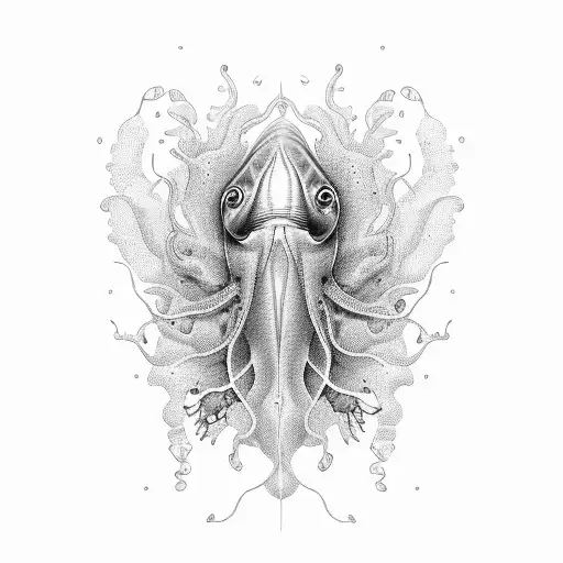 marine biology tattoo design idea