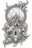 Narsil Lotr tattoo design idea