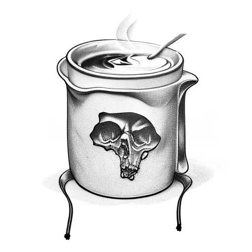 Should I kill myself, or have a cup of coffee tattoo design idea