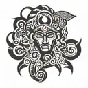taino dominican Republic tattoo design idea
