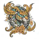 aarav tattoo design idea