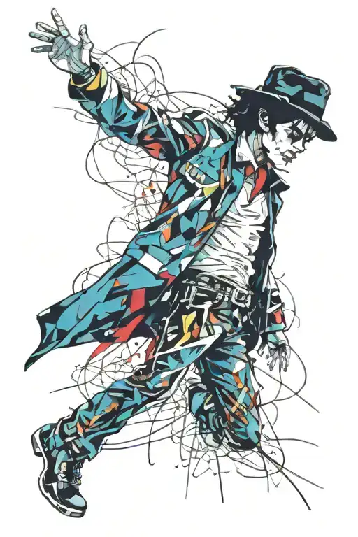 michael jackson tattoo design idea
