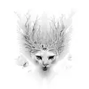 oak tree tattoo design idea