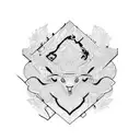 oak tree  tattoo design idea