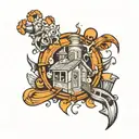 Incorporate symbols of sobriety and hope in a new-school style tattoo design tattoo design idea