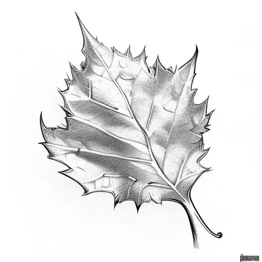 ivy leaves stem with eyes tattoo design idea