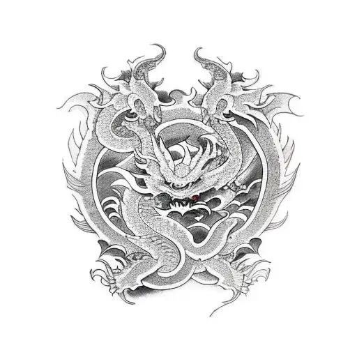 Dragon,yakuza tattoo design idea