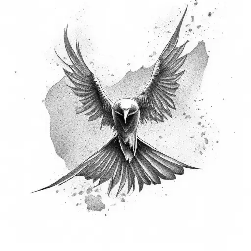 Thomas Hooper raven sleeve - Bird Tattoos - Last Sparrow Tattoo