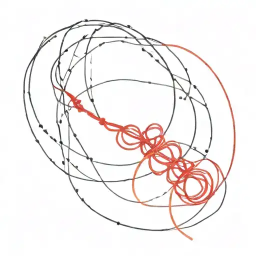 Red String   tattoo design idea
