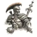 centurion tattoo design idea