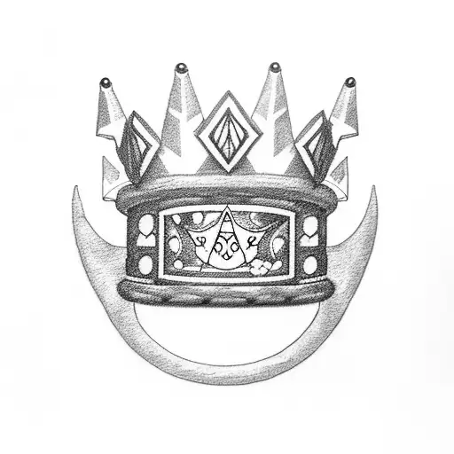 super mario bros, sonic pizza shark gummies paper plane crown foot with 6 fingers princess crown ba tattoo design idea