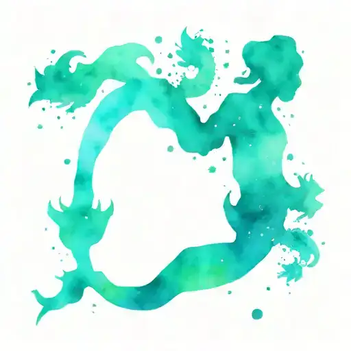 Aquarius constellation tattoo design idea