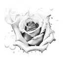 3 rose  tattoo design idea